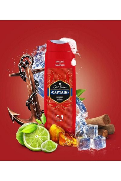 Old Spice Brand: Captain Men's Shower Gel & Shampoo 400 ml Category: Shower Gel