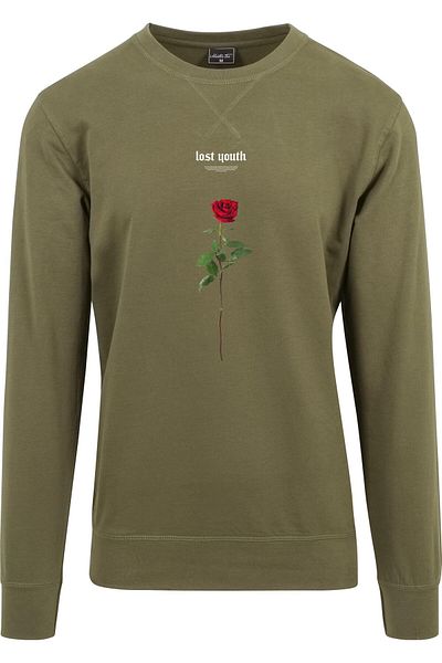 Mister Tee Herren Lost Youth Rose Crewneck