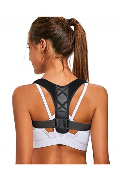 Ankaflex Deri Desenli Erkek Sırt Korsesi Kemeri Spor Korse Dik Duruş ve Omuz ...