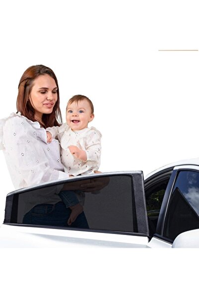 Ankaflex 2 buc Perdele pentru geam lateral auto Umbrelă de soare din spate pe...