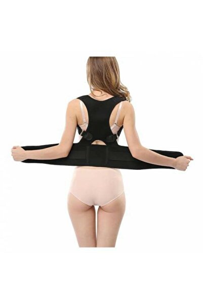 AYACO Black Medical Corset - Upright Posture, Anti-Humpback, Unisex Back