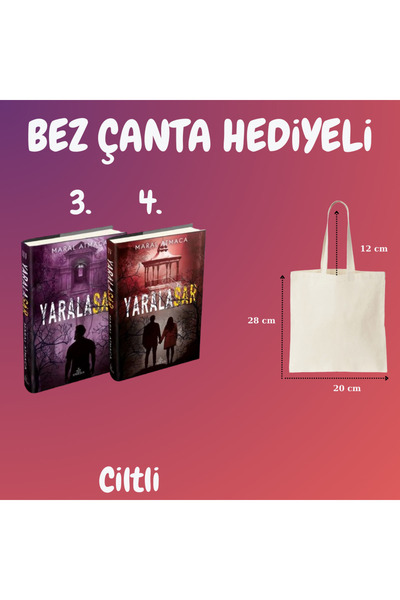 Ephesus Yayınları YARALASAR 3-4 CİLTLİ - MARAL ATMACA
