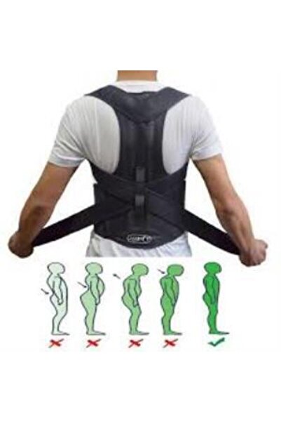 Ankaflex Orthopedic Unisex Black Sports Corset - Underwire and Upright Posture