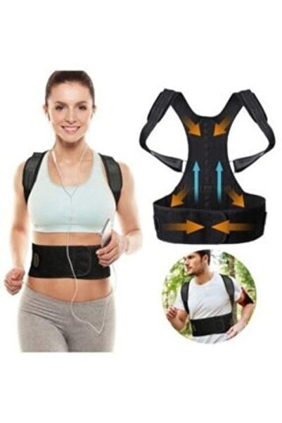 Ankaflex Unisex Black Magnetic Corset - Anti-Humpback, Upright Posture