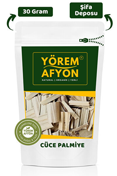 Gülçehre Yörem Afyon Cüce Palmiye Otu, Saw Palmetto { Serenoa Repens } | 30gr.