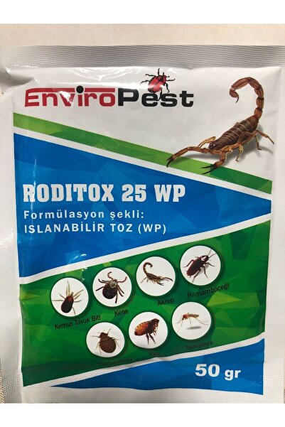 enviropest (Tahta kurusu-pire-hamamböceği-kene -sivrisinek)Haşere İlacı Rodit...