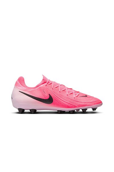 Nike FJ2582-600 Pink Men's Hard Floor Football Shoes - Phantom Gx II Pro Ag-Pro
