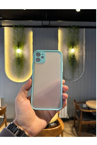 innovicase جراب من السيليكون الصلب غير اللامع متوافق مع هاتف iPhone 11 مع أزر...