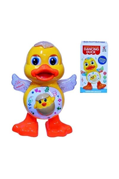 Ercan Oyuncak Işıklı Pilli Sesli Dans Eden Ördek