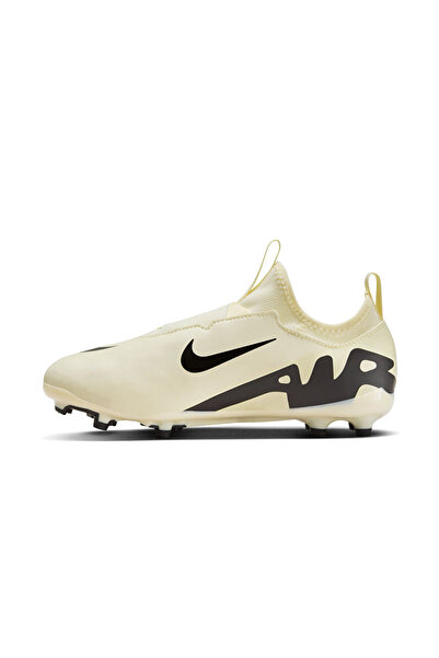Nike Kids Football Shoes DJ5617-700 - Multi Grass Floor, Cream Jr Zoom Vapor 15 Academy Fg/Mg
