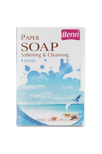 Benri Ocean Paper Soap 20pcs
