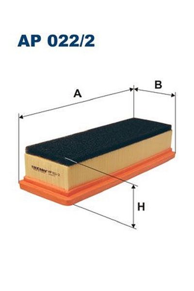 Filtron AP022/2 Filtron Air Filter - Fiat Doblo, Albea, Fiorino, Panda, Punto 1.4 Fiat 500 Compatible