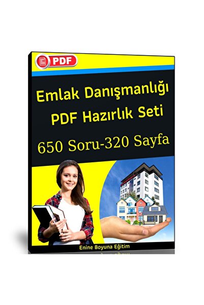 Enine Boyuna Eğitim Emlak Danışmanlığı Pdf Hazırlık Seti