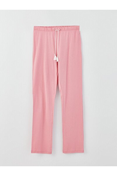 LC Waikiki Bisiklet Yaka Baskılı Kısa Kollu Kadın Pijama Takımı