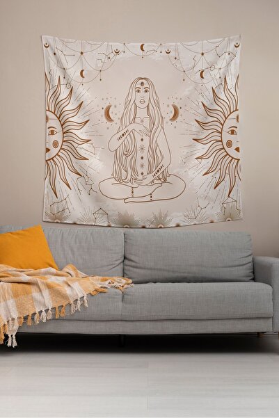 ALAMODECOR Duvar Örtüsü Duvar Halısı