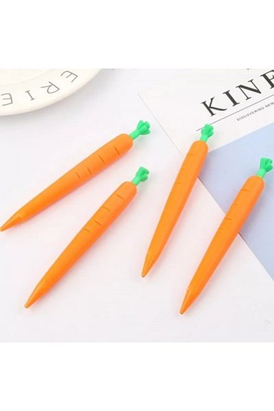 Şeker Ofisi Cute Carrot Tip Pen Gift for Birthday