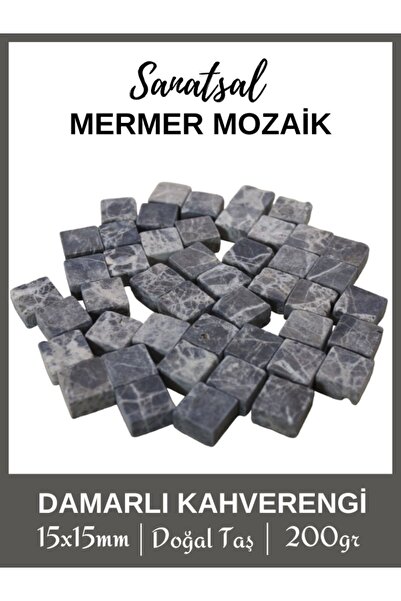 Sanatsal Mozaik Sanatsal Doğal Mermer Mozaik (200gr) Hobi Taşı