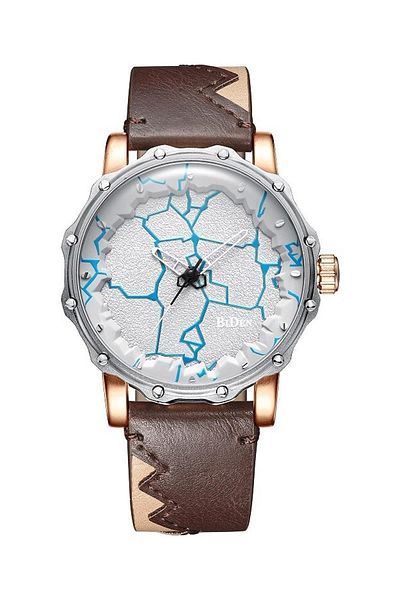 Biden 0115 Phosphor Patterned Strap Men's Wristwatch