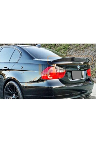 Bmw 3 Serisi E90 Bagaj Üstü Yarasa Spoiler Piano Black Boyalı 2006-2012