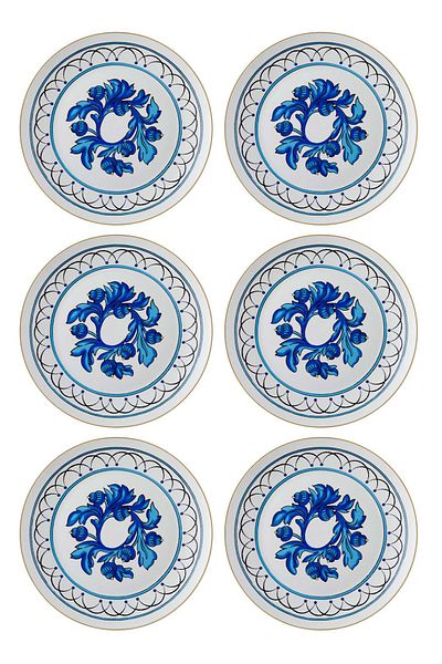 The Mia 6-Person Azul Serving Plate