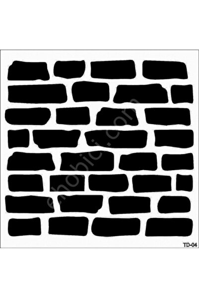 Cadence Hd181 Tuğla Duvar Stencil Td04
