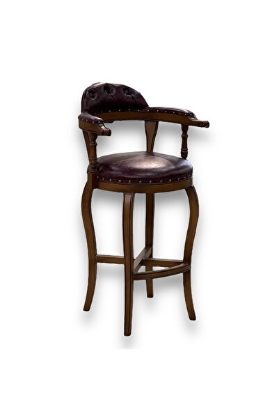 HASAĞAÇ Tulipano Bordo Bar Sandalyesi