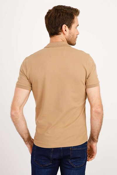 İgs Мъжка тениска с поло яка Mink Modernfit / Slim Fit