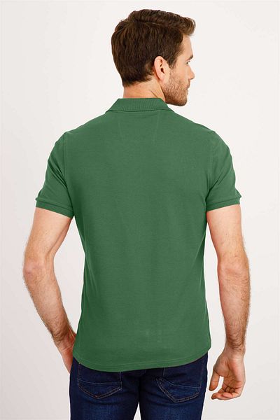 İgs Ανδρικό μπλουζάκι Nefti Modernfit / Slim Fit Polo Neck