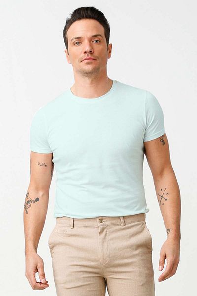 İgs Ανδρικό μπλουζάκι A.blue Standard Crew Neck