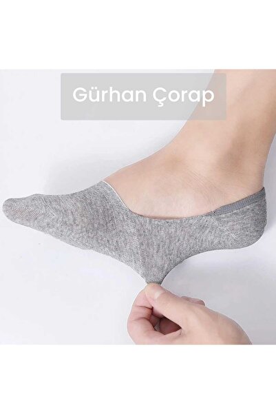 Gürhan Çorap 5 чифта унисекс невидими обикновени балерини чорапи