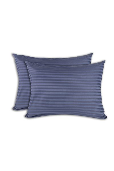 iki iplik 2 Pieces Satin Pillow Case - 50x70cm with Cover