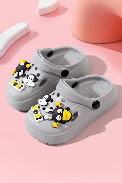 DRY WOOD Unisex Children's and Baby's Slippers - Cute with Character Figures