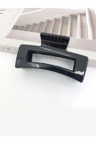 MAZEN Cataramă neagră dreptunghiulară acrilic de calitate 8 cm