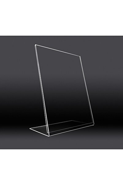 DekorDizayn Plexiglass L Tipi Broşürlük A5