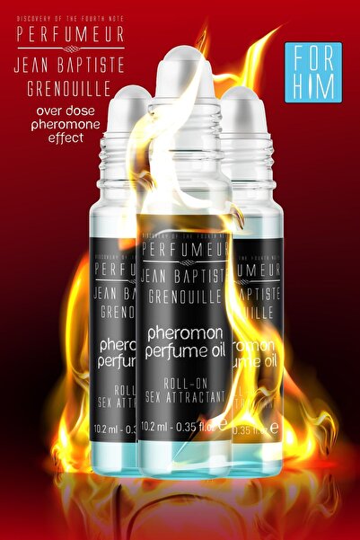 Jean Baptiste Grenouille Jbg 10ml X 3pcs Roll-on Pheromone P Oil Him