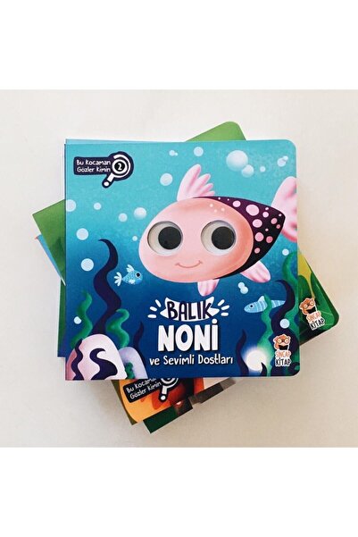 Sincap Kitap Balık Noni Ve Sevimli Dostları – Bu Kocaman Gözler Kimin?