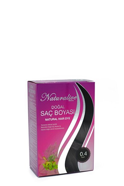 NATURALİVE BEAUTY Bitkisel Saç Boyası (SİYAH)