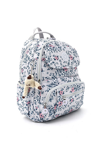 Fiyaka eba-8866 - Casual Schoolbag, for Trip and Sports Travel, Multi-Compartment Laptop Compartment Backpack WHİ