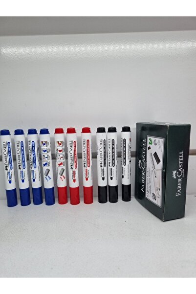 Faber Castell Faber-castell Tahta Kalemi 10adet/3renk Dolan Tip /w20 Model