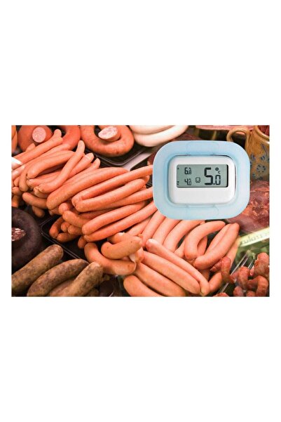 TFA Dostmann Dijital Buzdolabı, Dondurucu Termometresi Maksimum - Minimum Fonksiyonlu Sıcaklık Ölçer