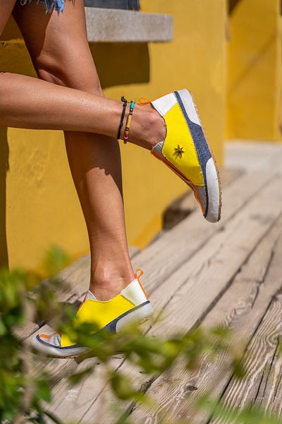 Güneşkızı Guki35, pantofi de dans vegan, galbeni, casual, confortabili, Gk-rigel020