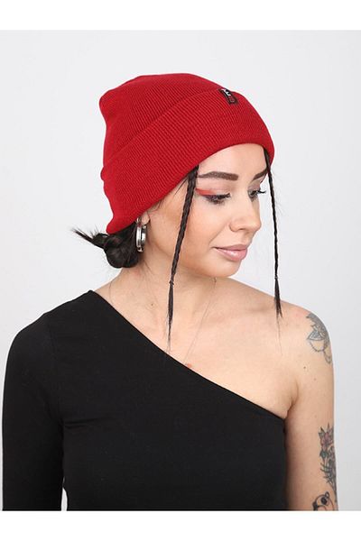 GORRA Red Unisex Foldable Beanie