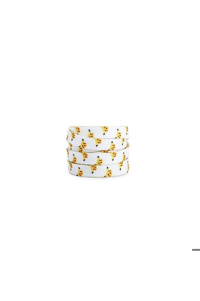 Butik Junisteps Pikachu Patterned Educational Design Children's Shoelaces