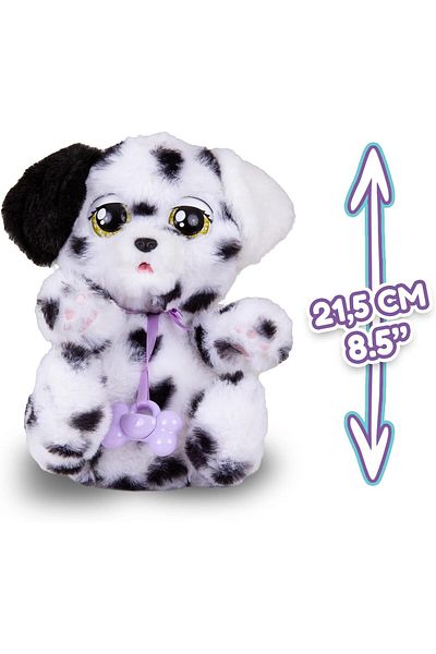 Baby Paws Sleeping Puppies - Dalmatian an Interactive Plush Puppy which Makes Sounds