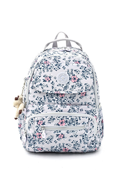 Fiyaka eba-8866 - Casual Schoolbag, for Trip and Sports Travel, Multi-Compartment Laptop Compartment Backpack WHİ