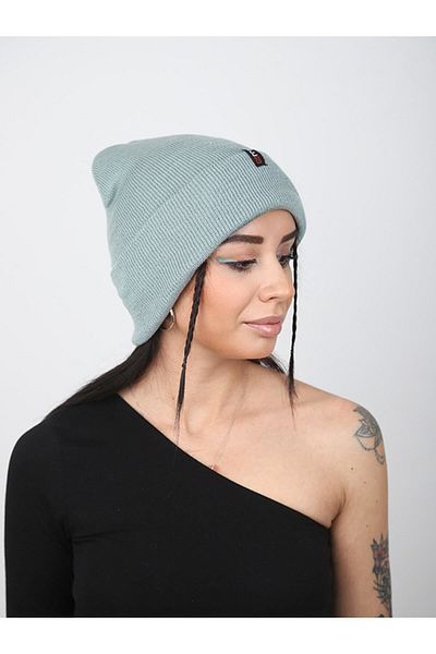 GORRA Унисекс сгъваема барета в аква зелено
