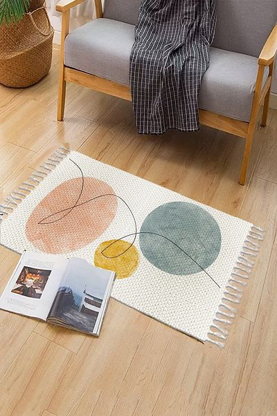 Else Dekor Covor de baie cu model, lavabil, covor Covor vintage țesut 50x80cm Byns-11