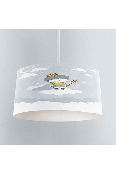 Else Dekor Children's Baby Room - Little Prince Patterned, Pendant Chandelier