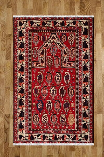 Else Halı Else Osmanlı Desenli Saçaklı Bohçalık Çeyizlik Dua Namaz Seccadesi ...