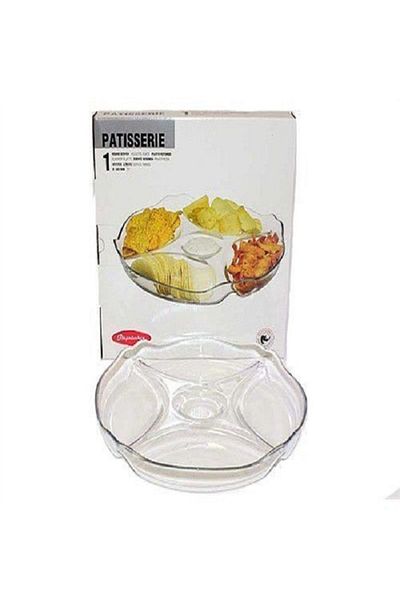 Paşabahçe Basic 5 Compartment Presentation Plate 10467